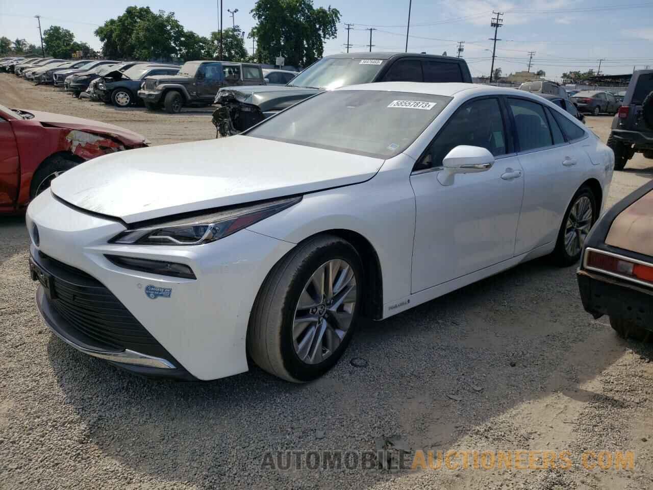 JTDAAAAA8MA003386 TOYOTA MIRAI 2021