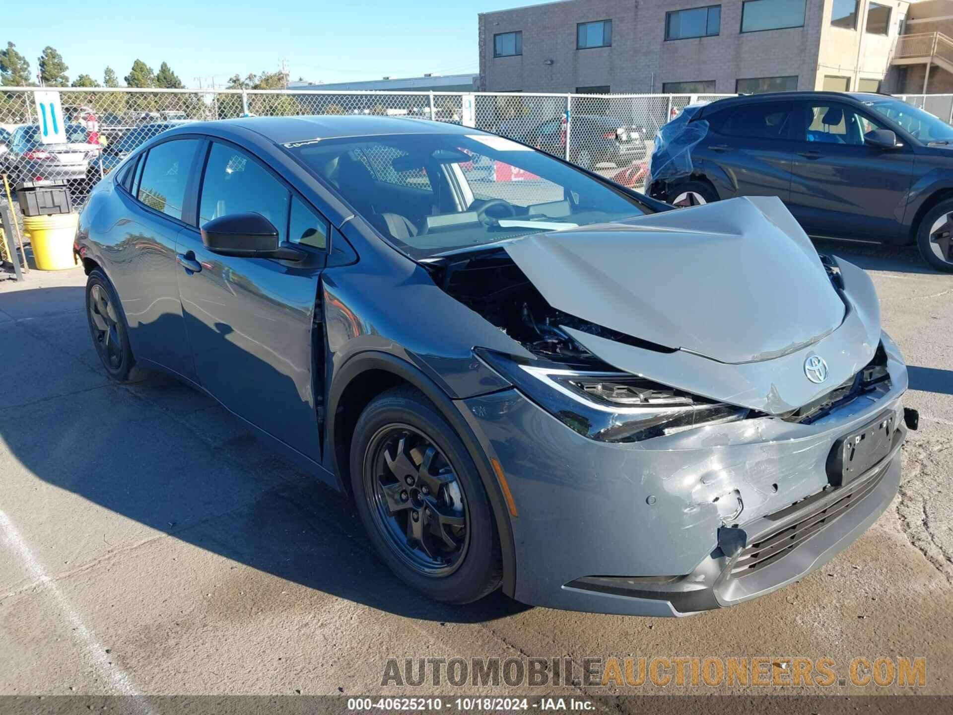 JTDACAAUXR3037135 TOYOTA PRIUS 2024