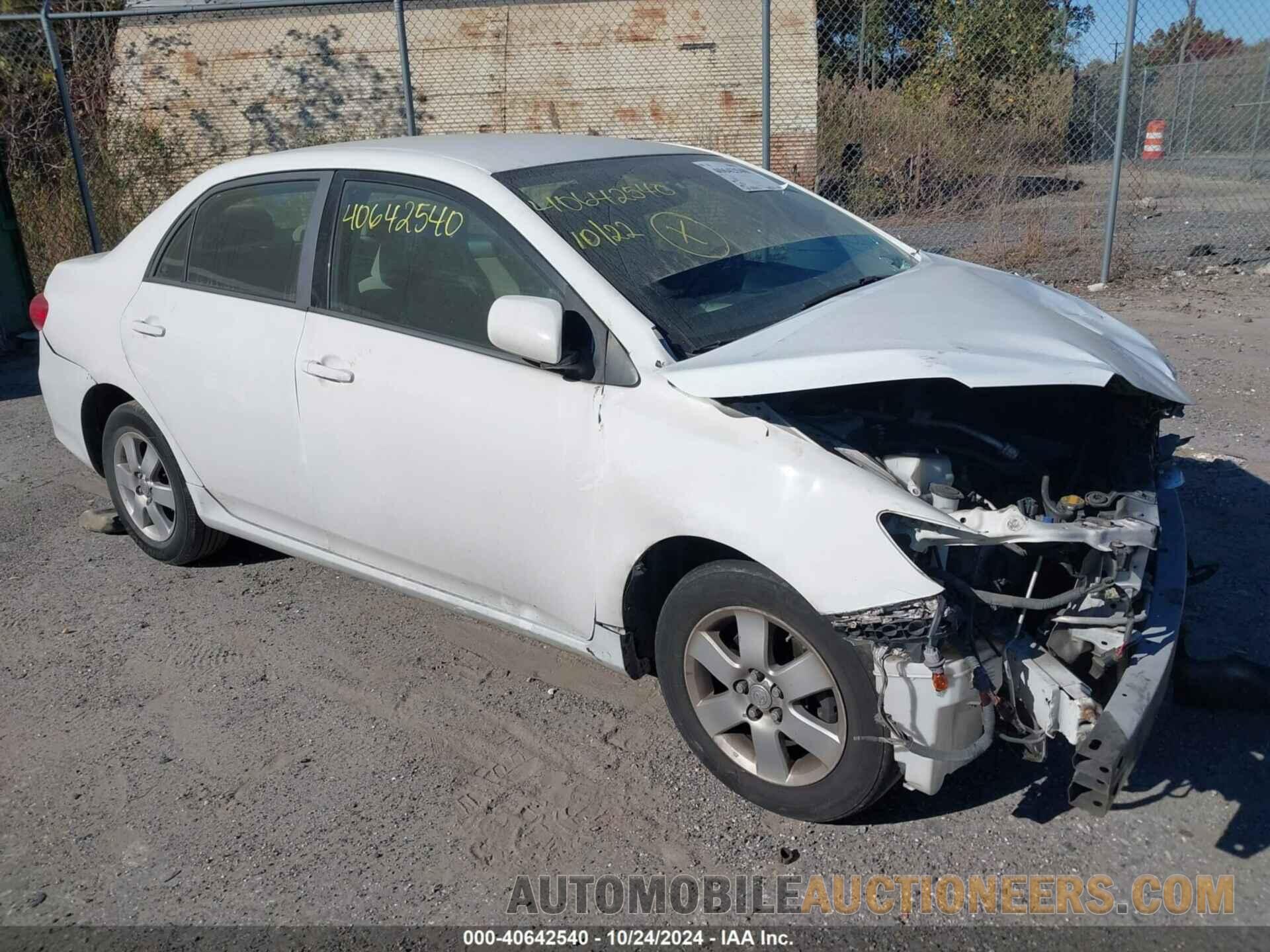 JTDBU4EE0B9144624 TOYOTA COROLLA 2011