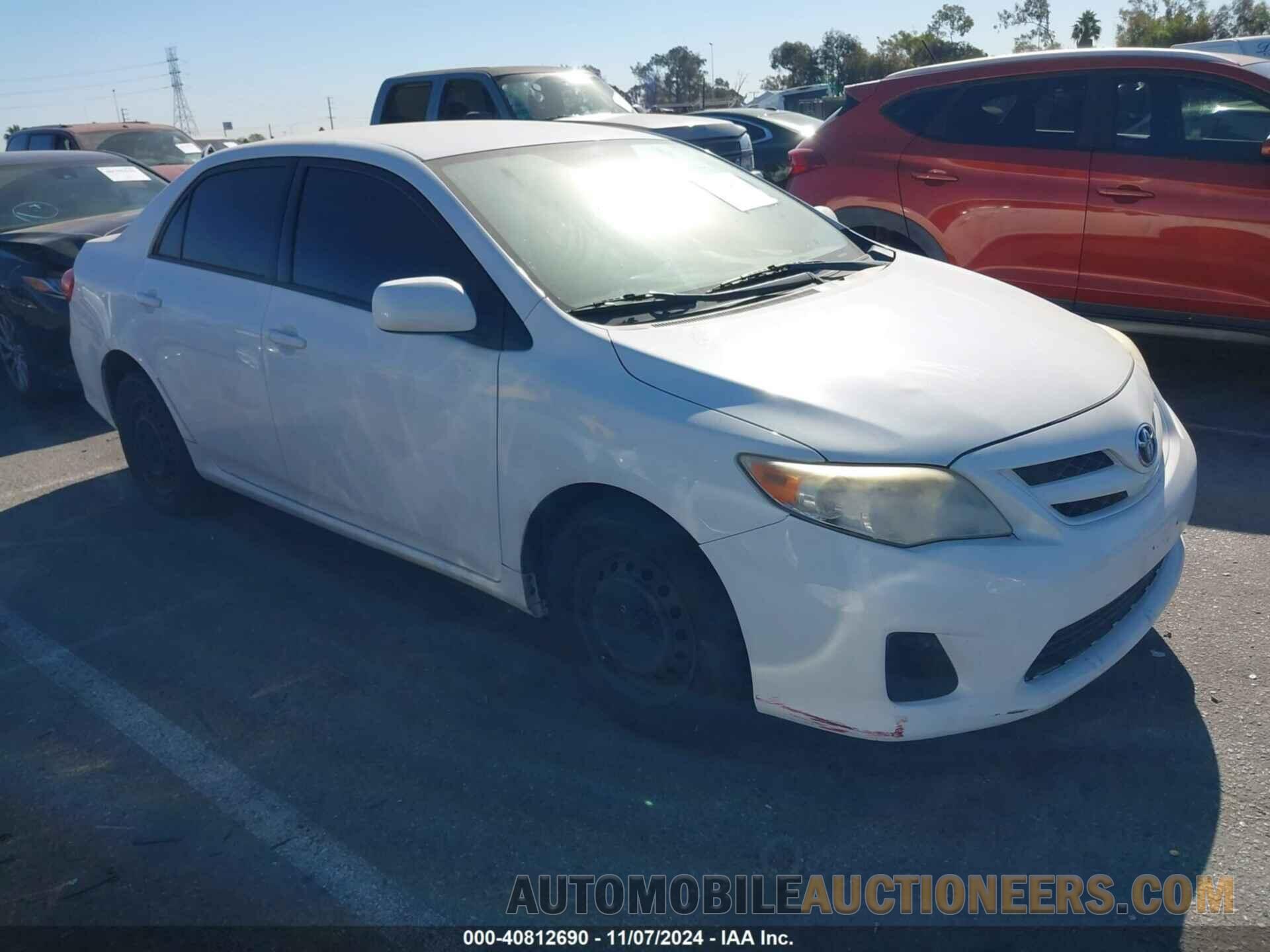 JTDBU4EE0B9158586 TOYOTA COROLLA 2011