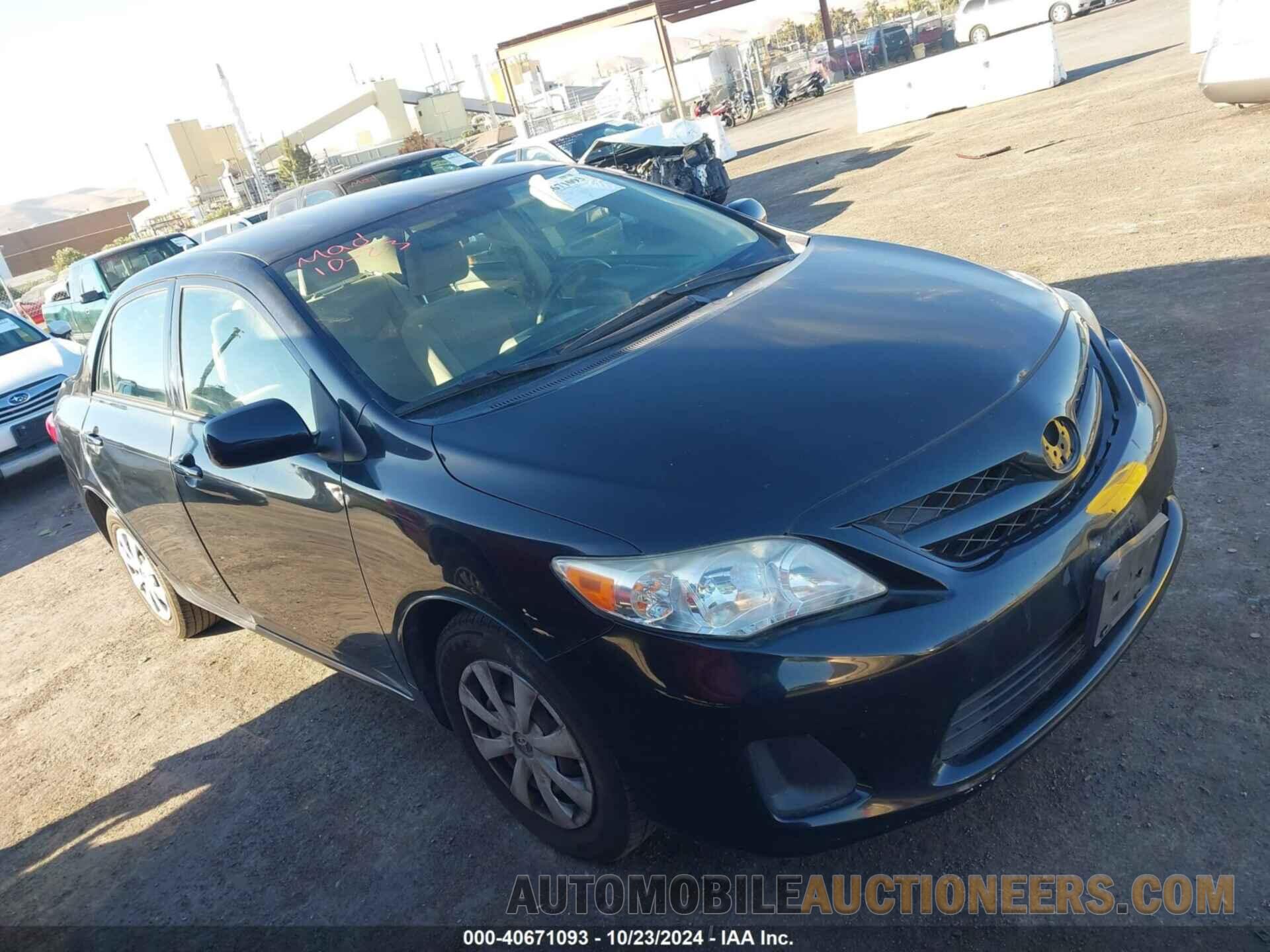 JTDBU4EE7B9129604 TOYOTA COROLLA 2011