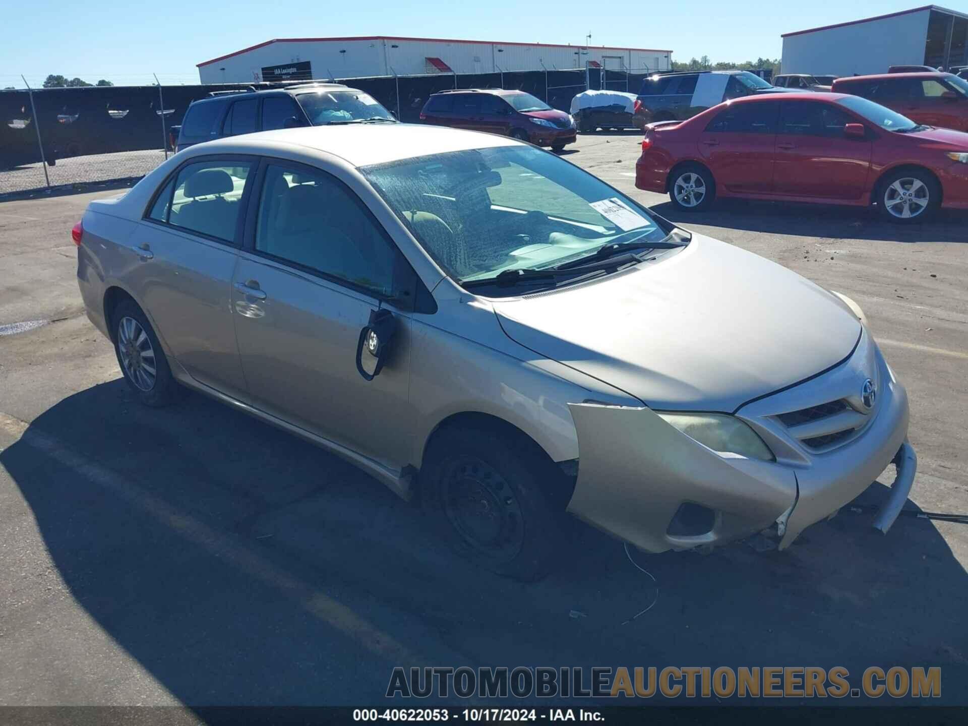 JTDBU4EE7B9158844 TOYOTA COROLLA 2011