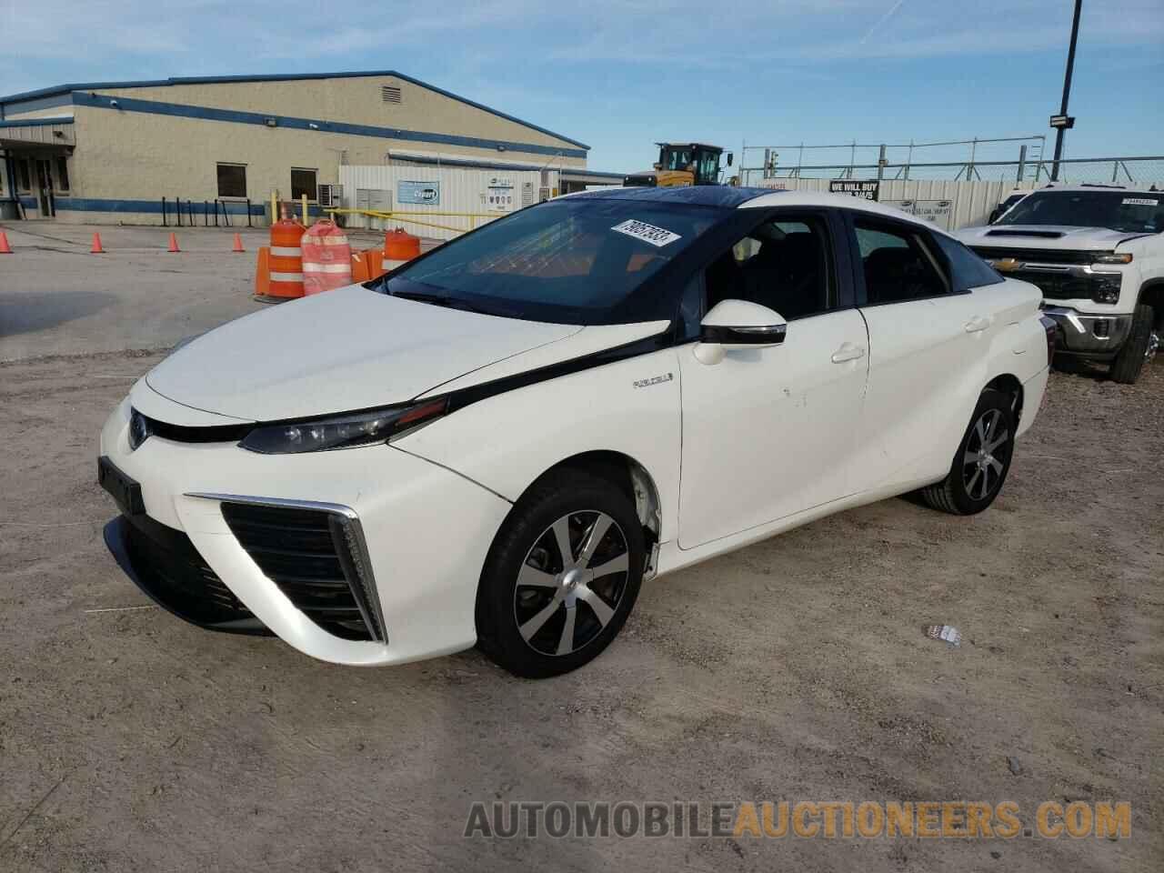 JTDBVRBD0GA000406 TOYOTA MIRAI 2016