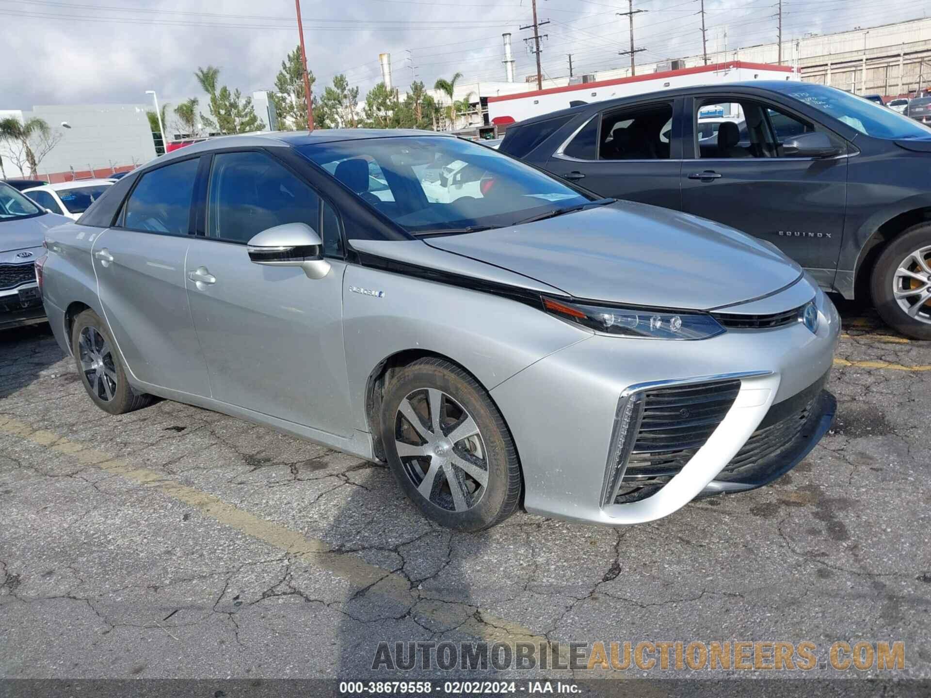 JTDBVRBD0HA001931 TOYOTA MIRAI 2017