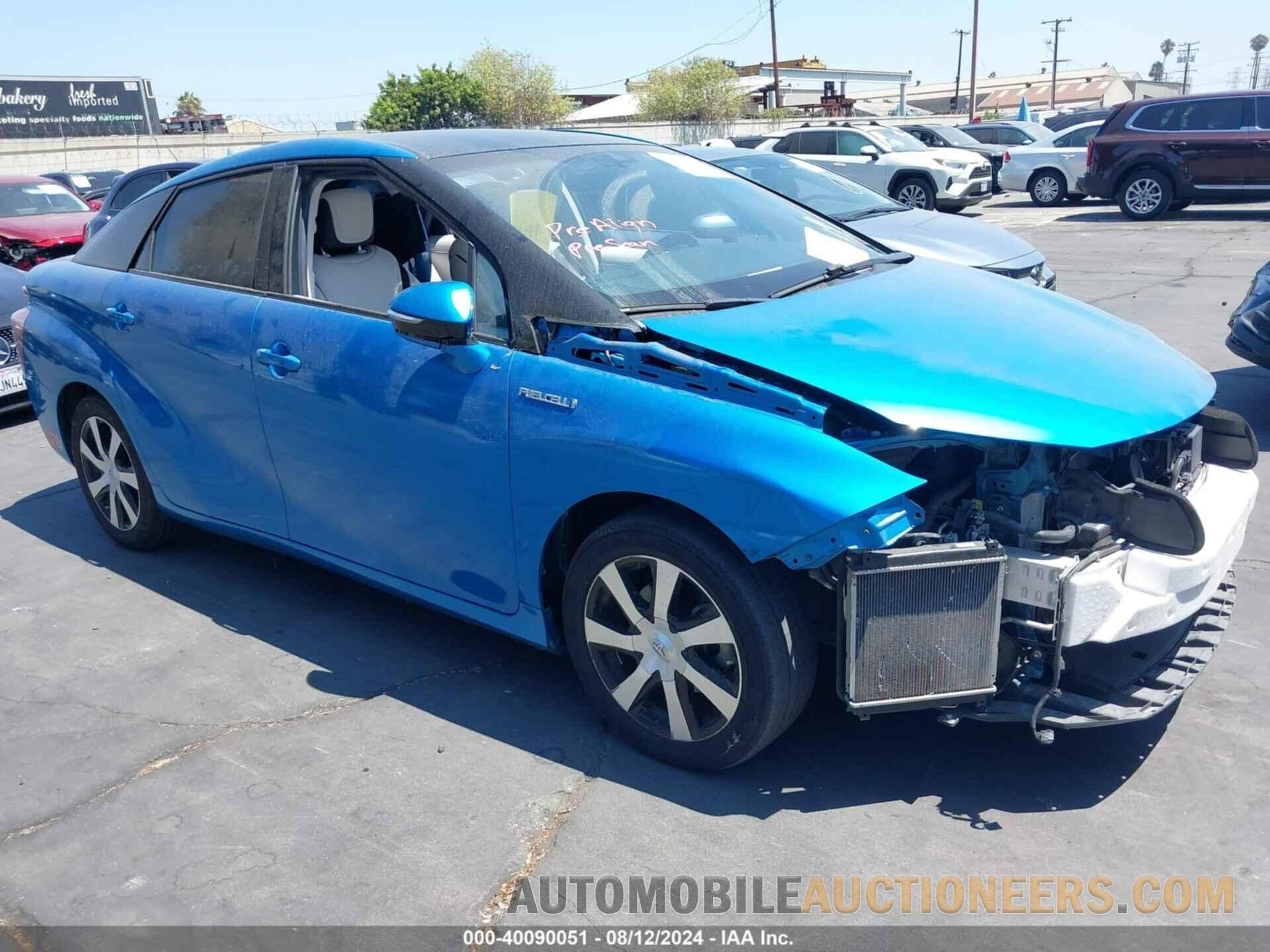 JTDBVRBD0HA003128 TOYOTA MIRAI 2017