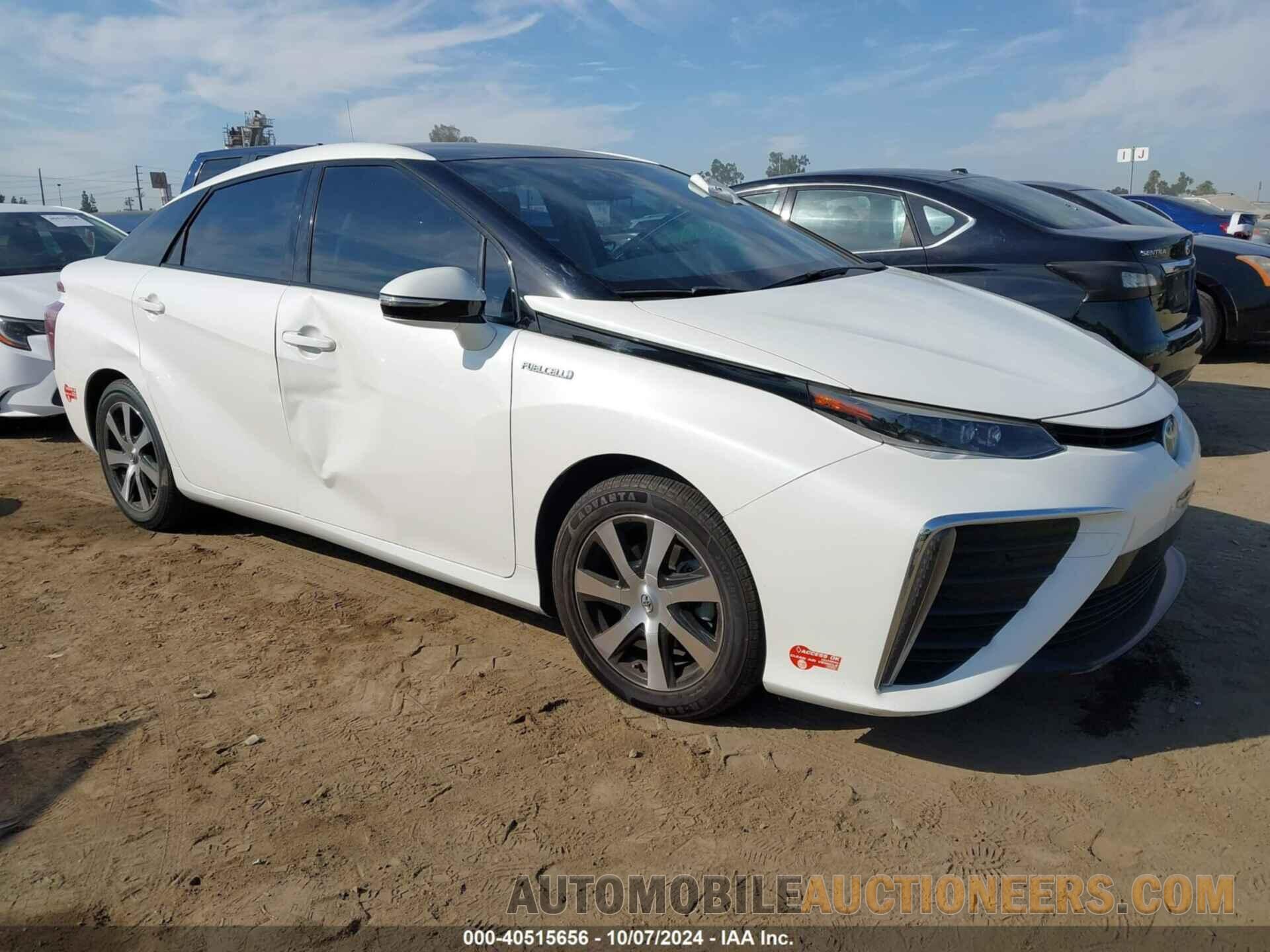 JTDBVRBD0HA003257 TOYOTA MIRAI 2017