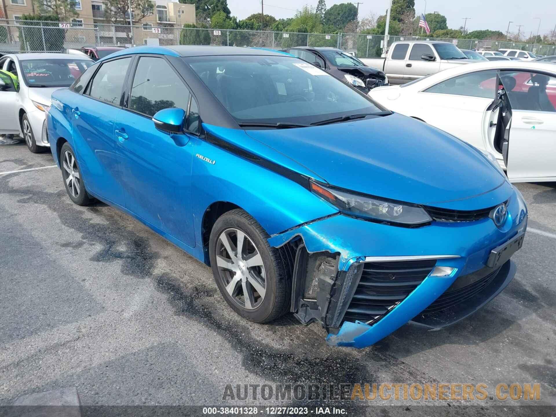 JTDBVRBD0JA004236 TOYOTA MIRAI 2018