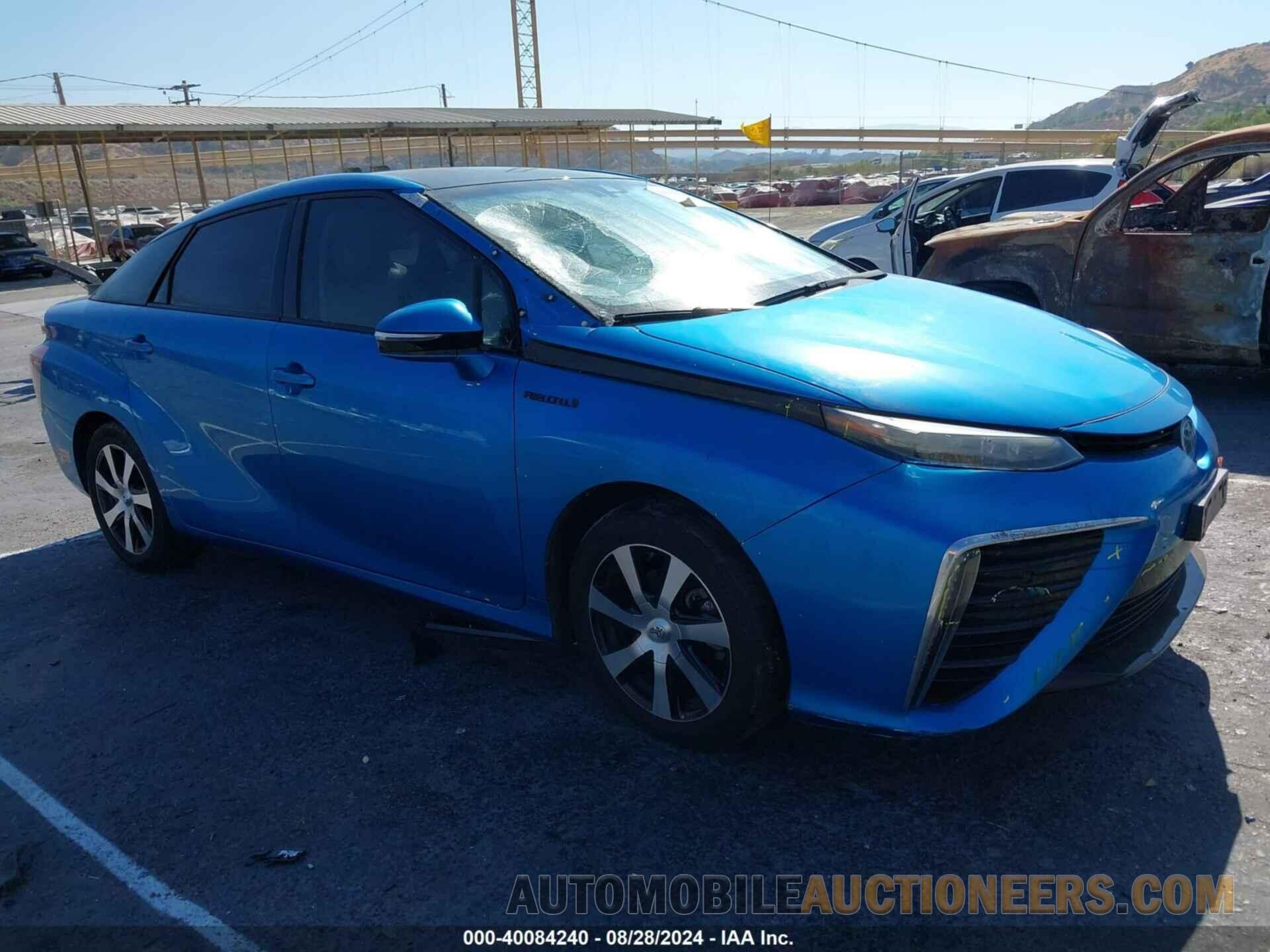 JTDBVRBD0JA004320 TOYOTA MIRAI 2018