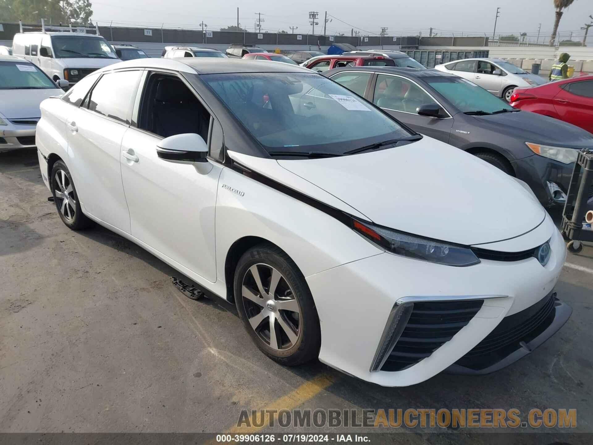 JTDBVRBD0JA005015 TOYOTA MIRAI 2018