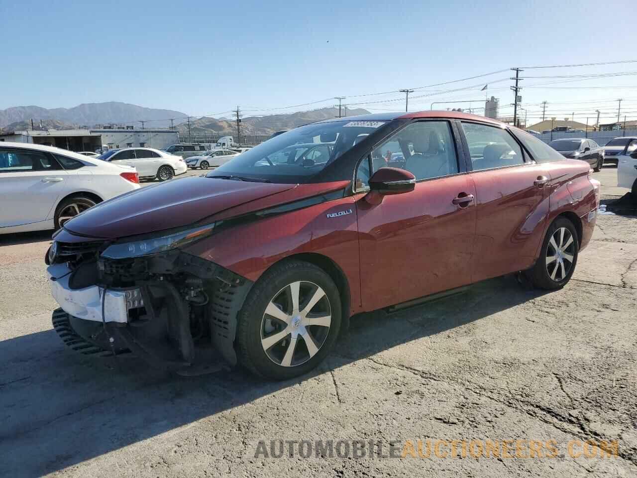 JTDBVRBD0KA005601 TOYOTA MIRAI 2019