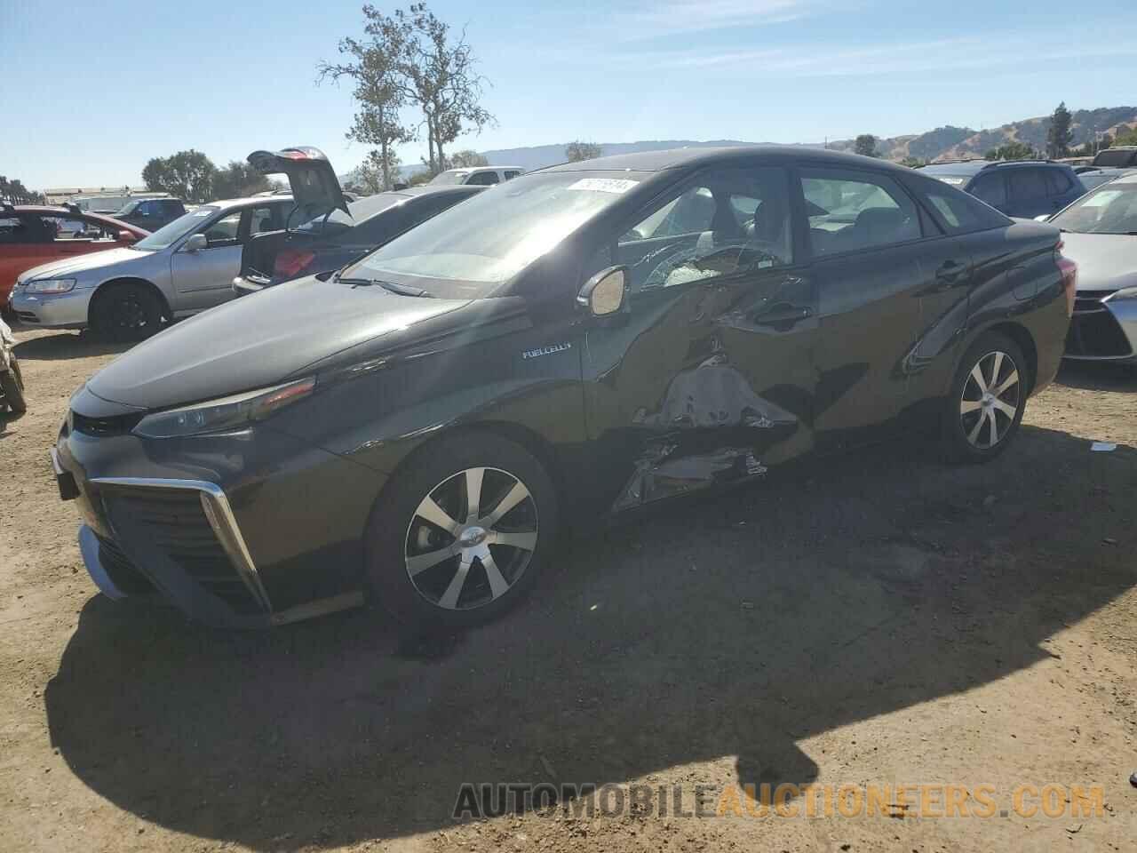 JTDBVRBD0KA006876 TOYOTA MIRAI 2019