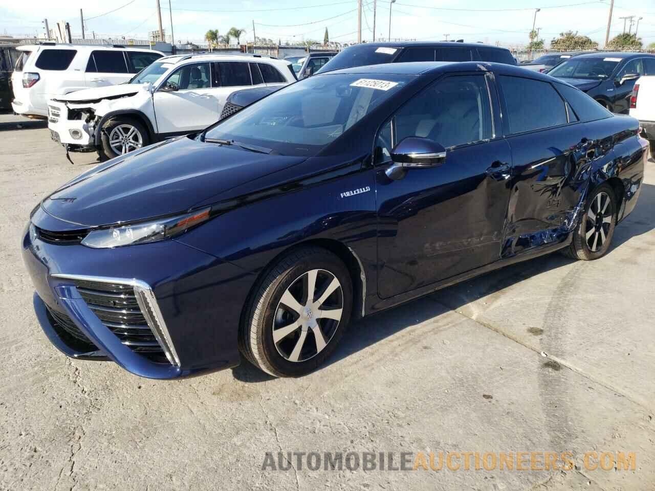 JTDBVRBD0KA007638 TOYOTA MIRAI 2019