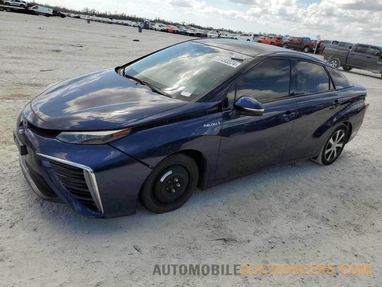 JTDBVRBD1HA001095 TOYOTA MIRAI 2017