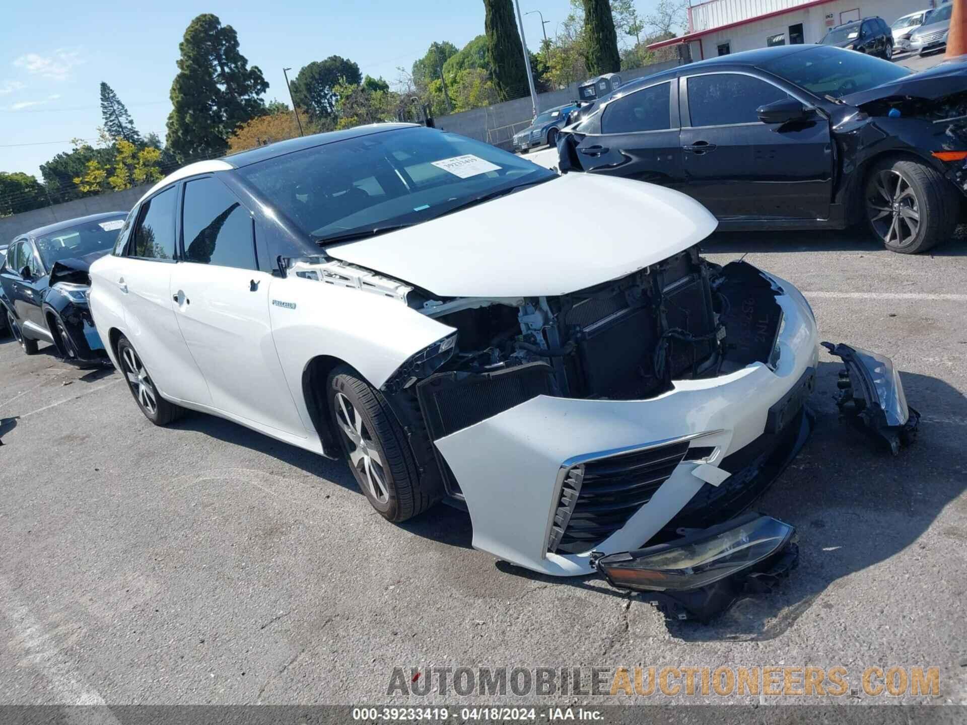 JTDBVRBD1HA001677 TOYOTA MIRAI 2017