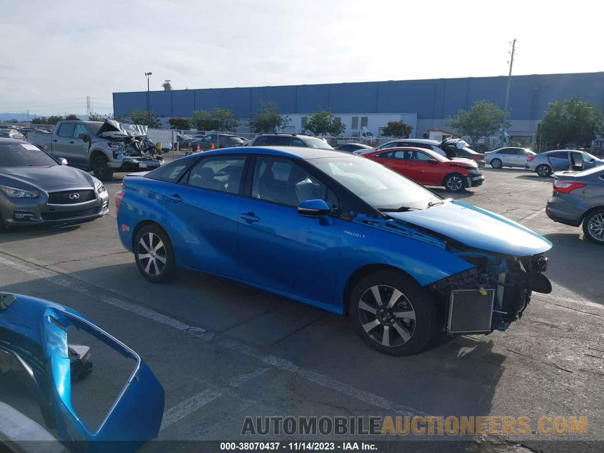 JTDBVRBD1HA001694 TOYOTA MIRAI 2017