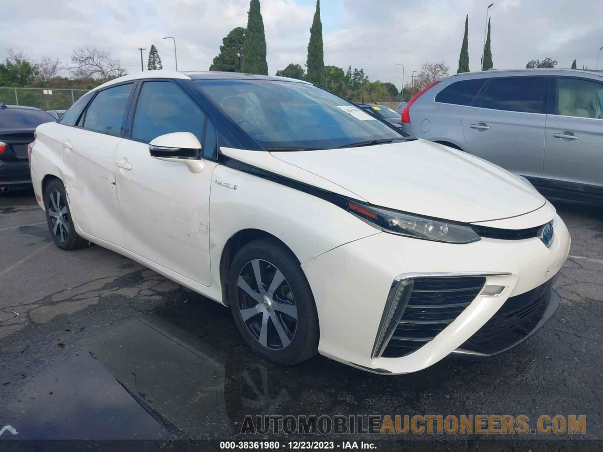 JTDBVRBD1HA001727 TOYOTA MIRAI 2017