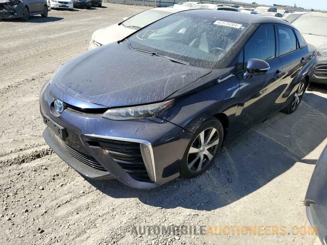 JTDBVRBD1HA002165 TOYOTA MIRAI 2017