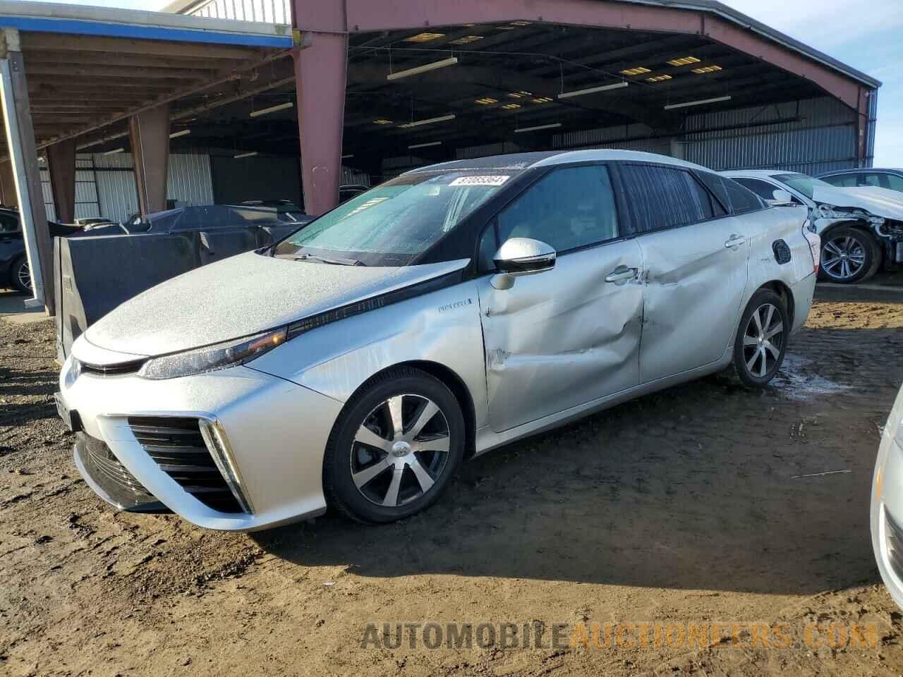 JTDBVRBD1HA003025 TOYOTA MIRAI 2017