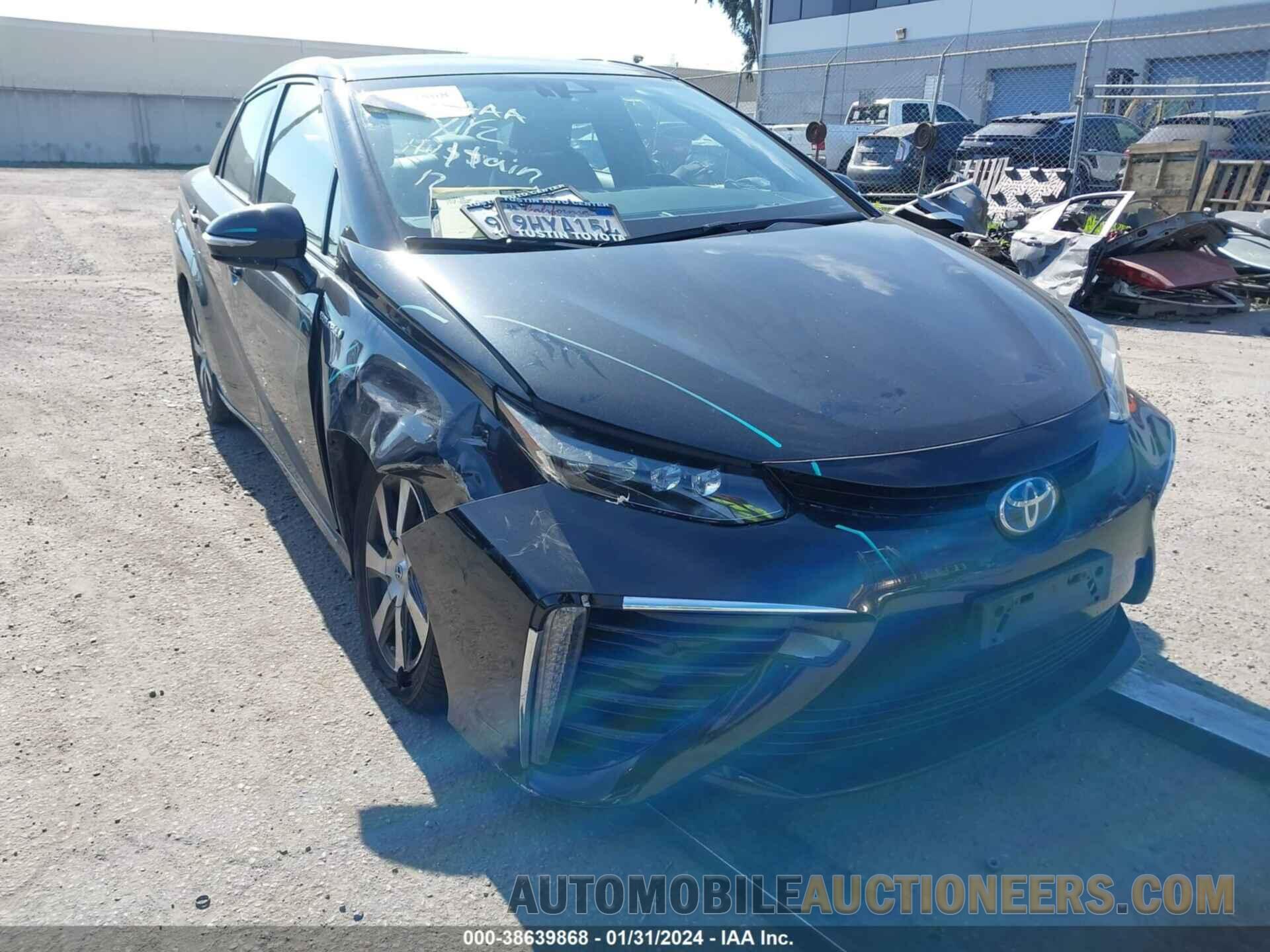 JTDBVRBD1JA004259 TOYOTA MIRAI 2018