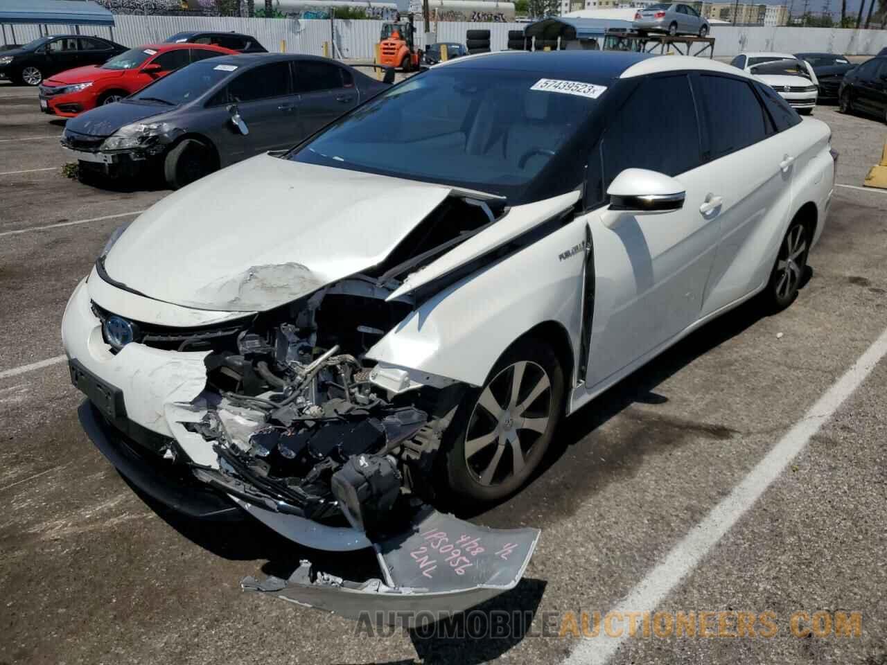 JTDBVRBD1KA006045 TOYOTA MIRAI 2019