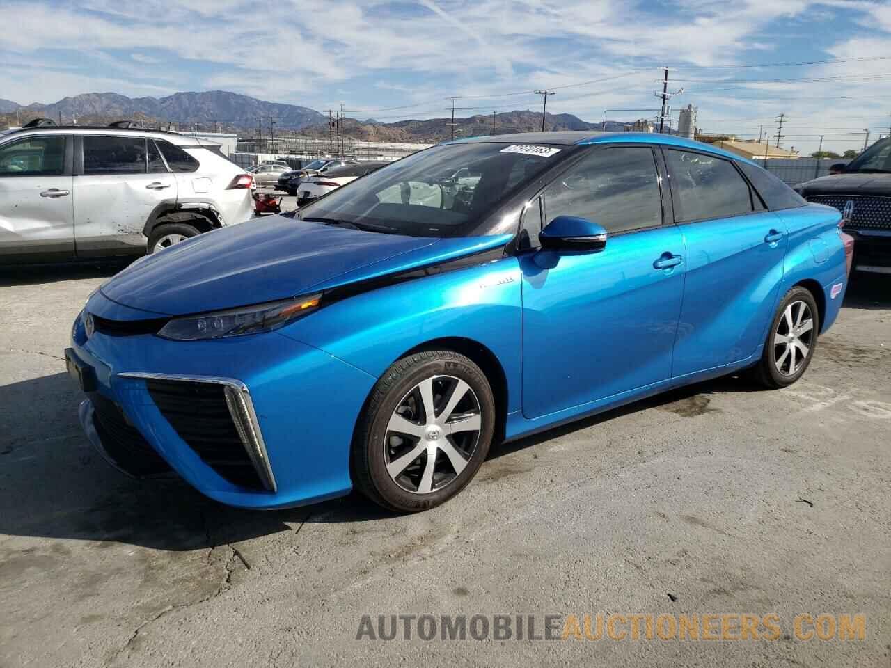 JTDBVRBD1KA006062 TOYOTA MIRAI 2019