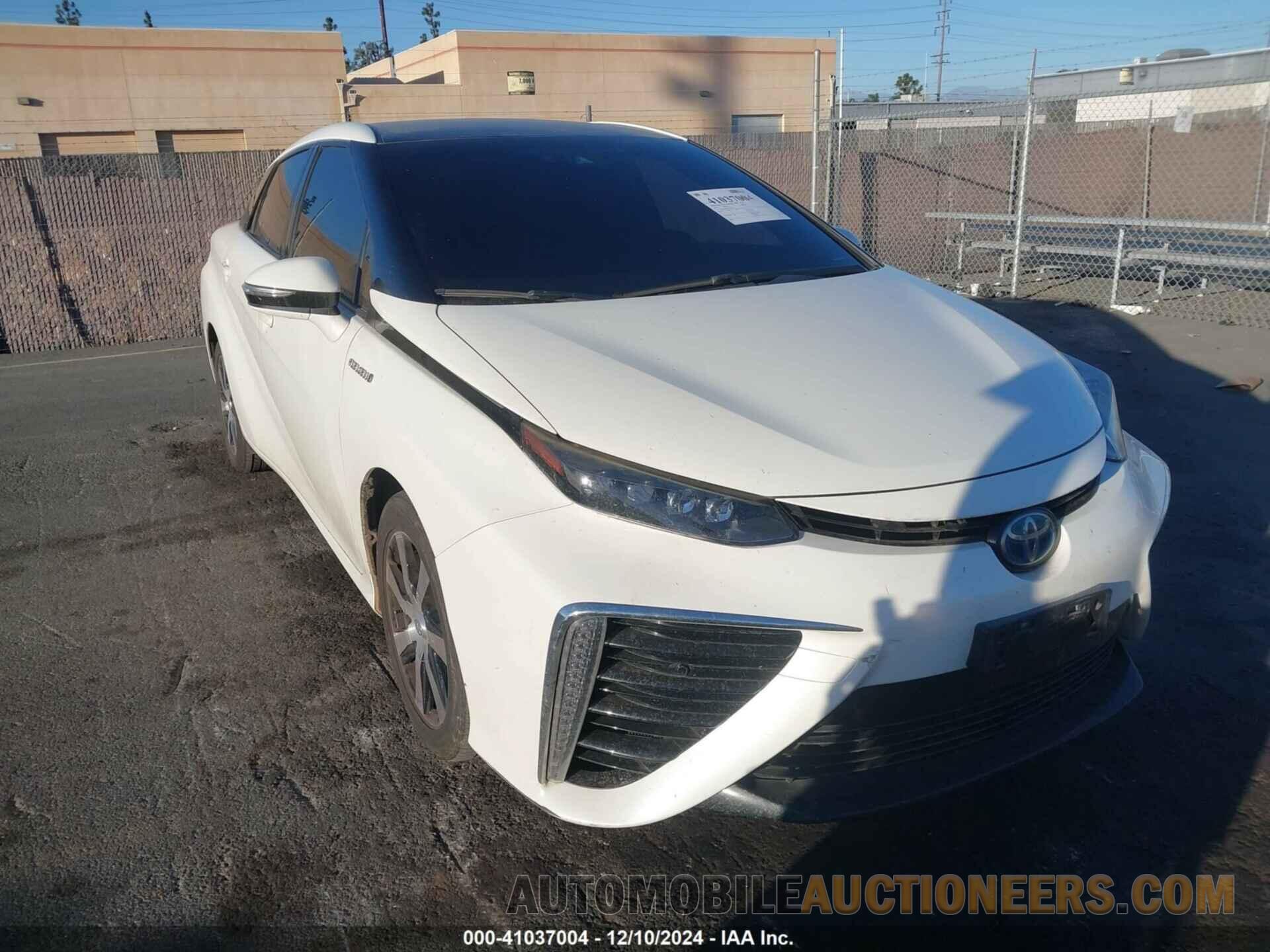 JTDBVRBD1KA006112 TOYOTA MIRAI 2019