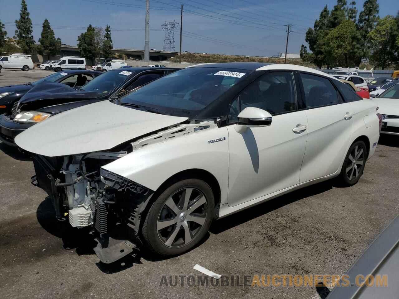 JTDBVRBD1KA006367 TOYOTA MIRAI 2019