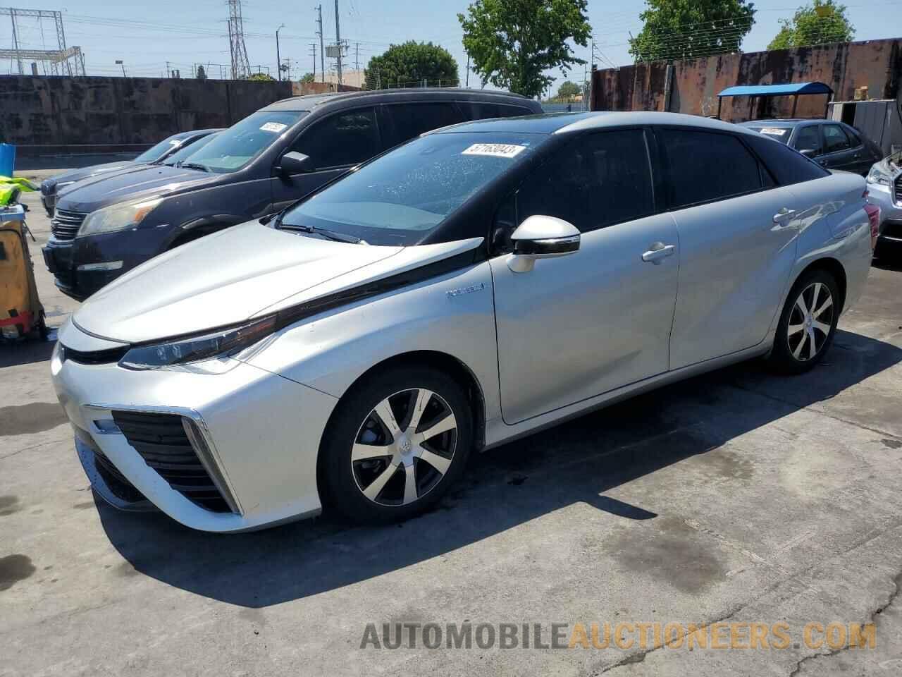 JTDBVRBD1KA007485 TOYOTA MIRAI 2019