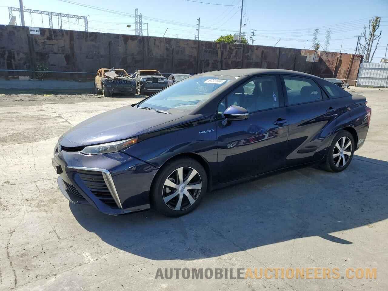 JTDBVRBD2GA000357 TOYOTA MIRAI 2016