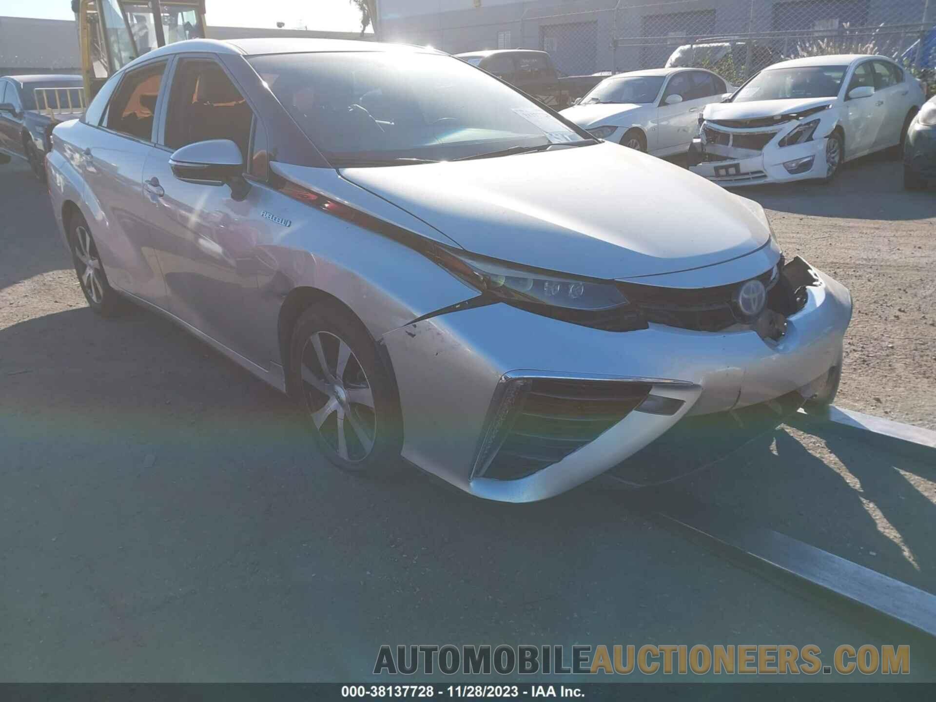 JTDBVRBD2GA000701 TOYOTA MIRAI 2016