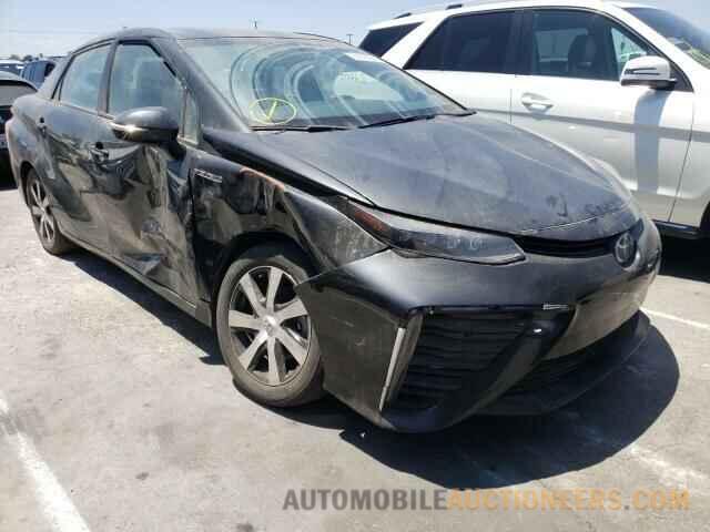 JTDBVRBD2GA000777 TOYOTA MIRAI 2016