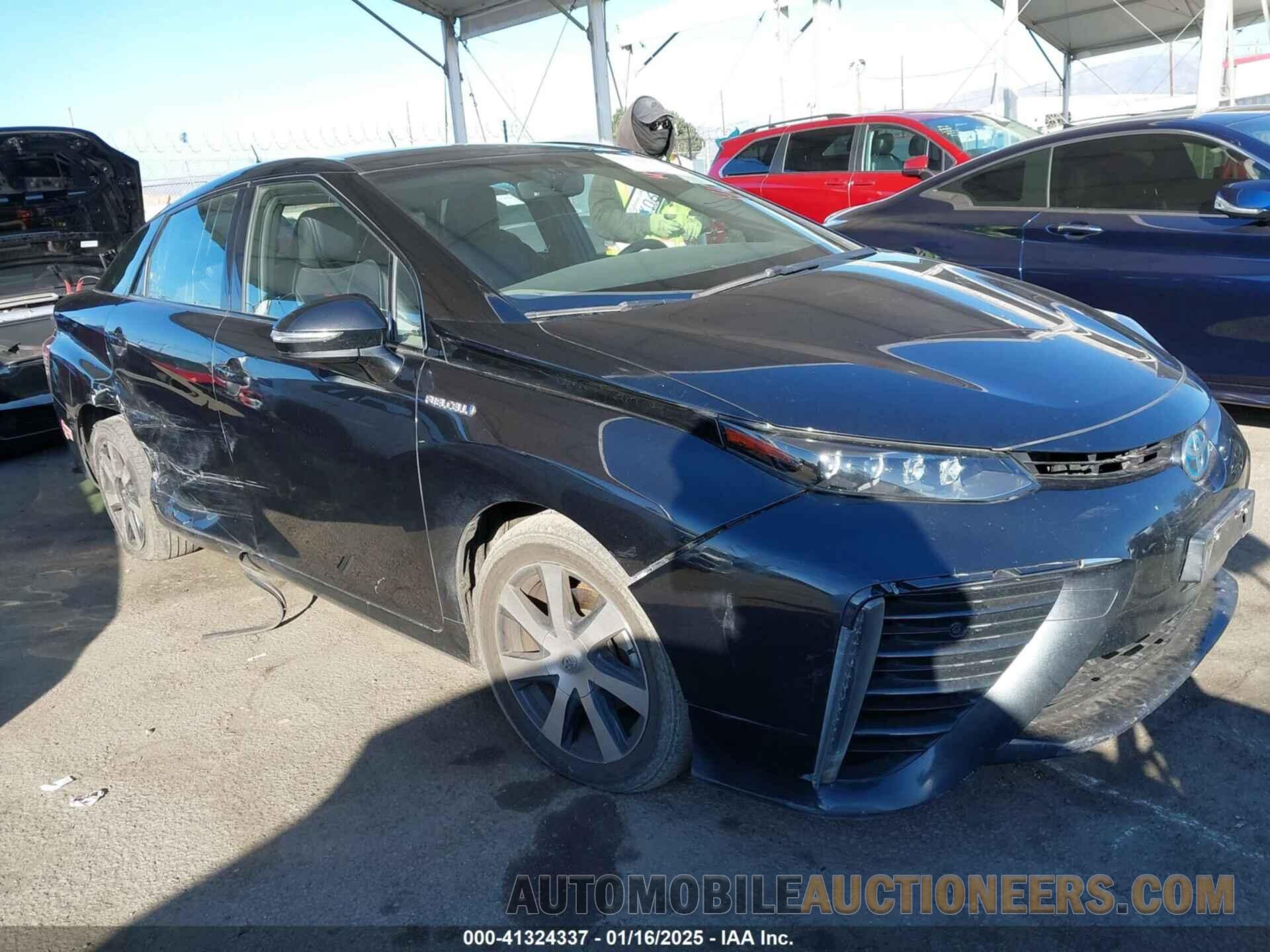 JTDBVRBD2HA001753 TOYOTA MIRAI 2017