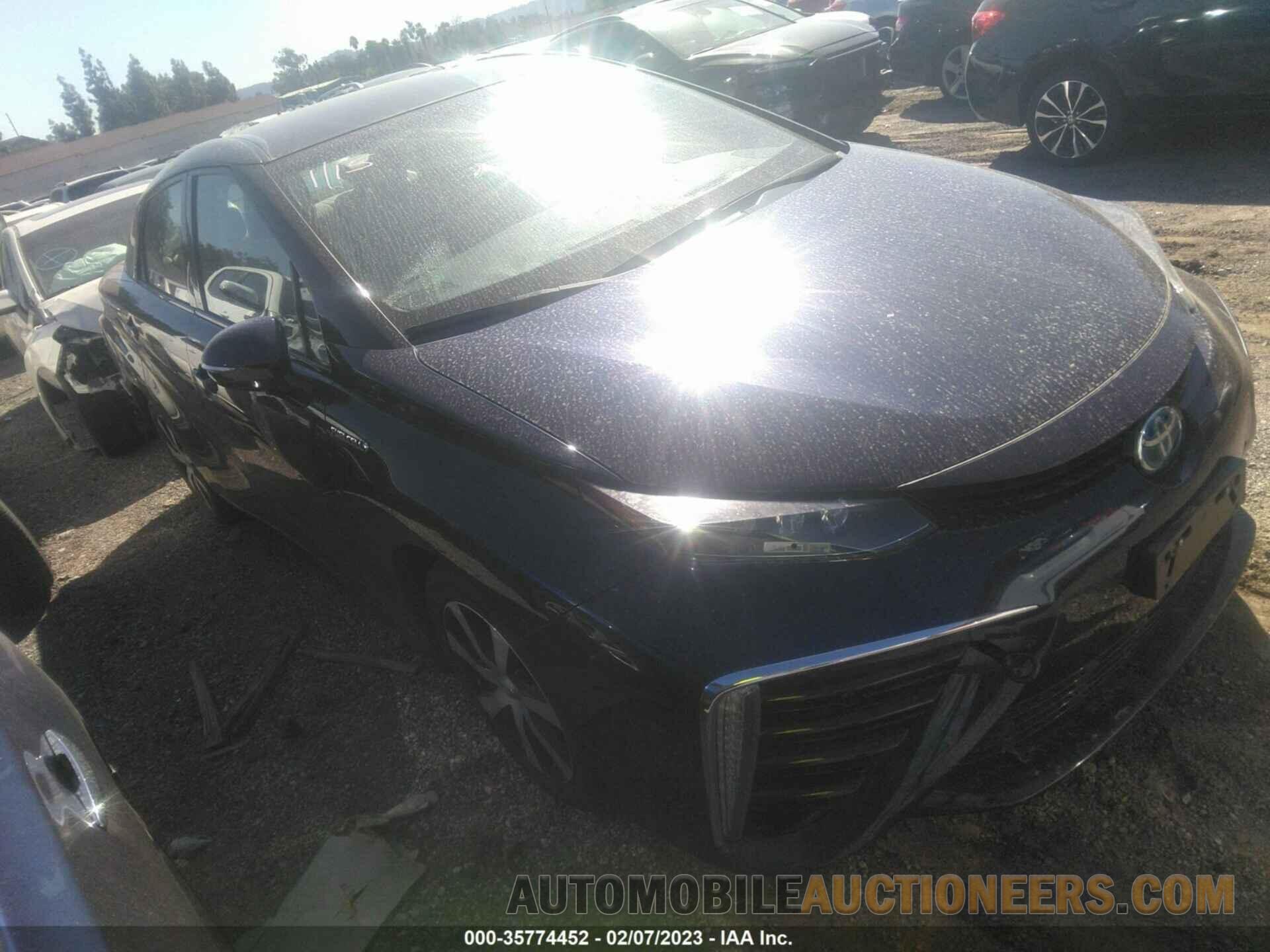 JTDBVRBD2JA004917 TOYOTA MIRAI 2018