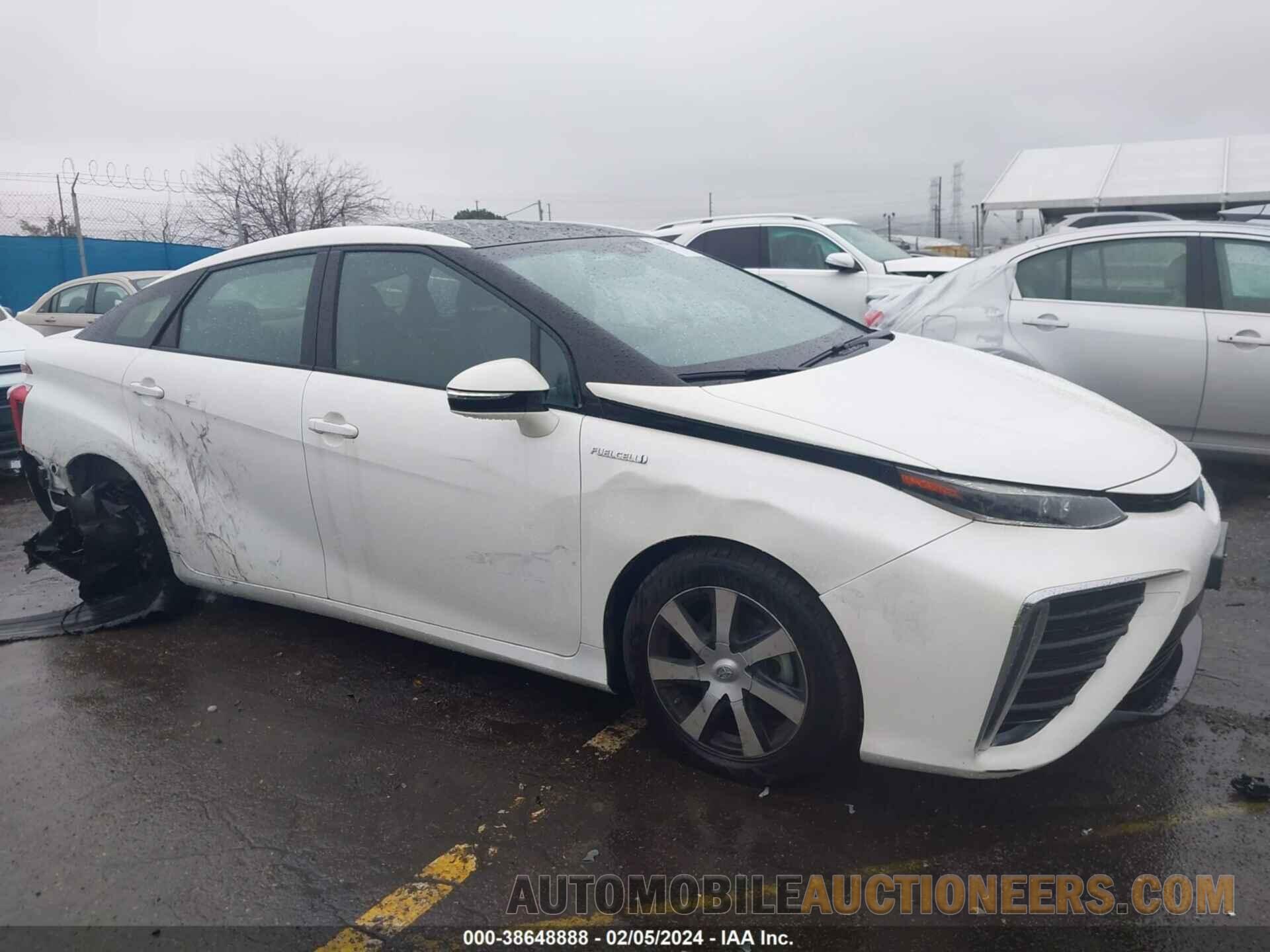 JTDBVRBD2JA005131 TOYOTA MIRAI 2018