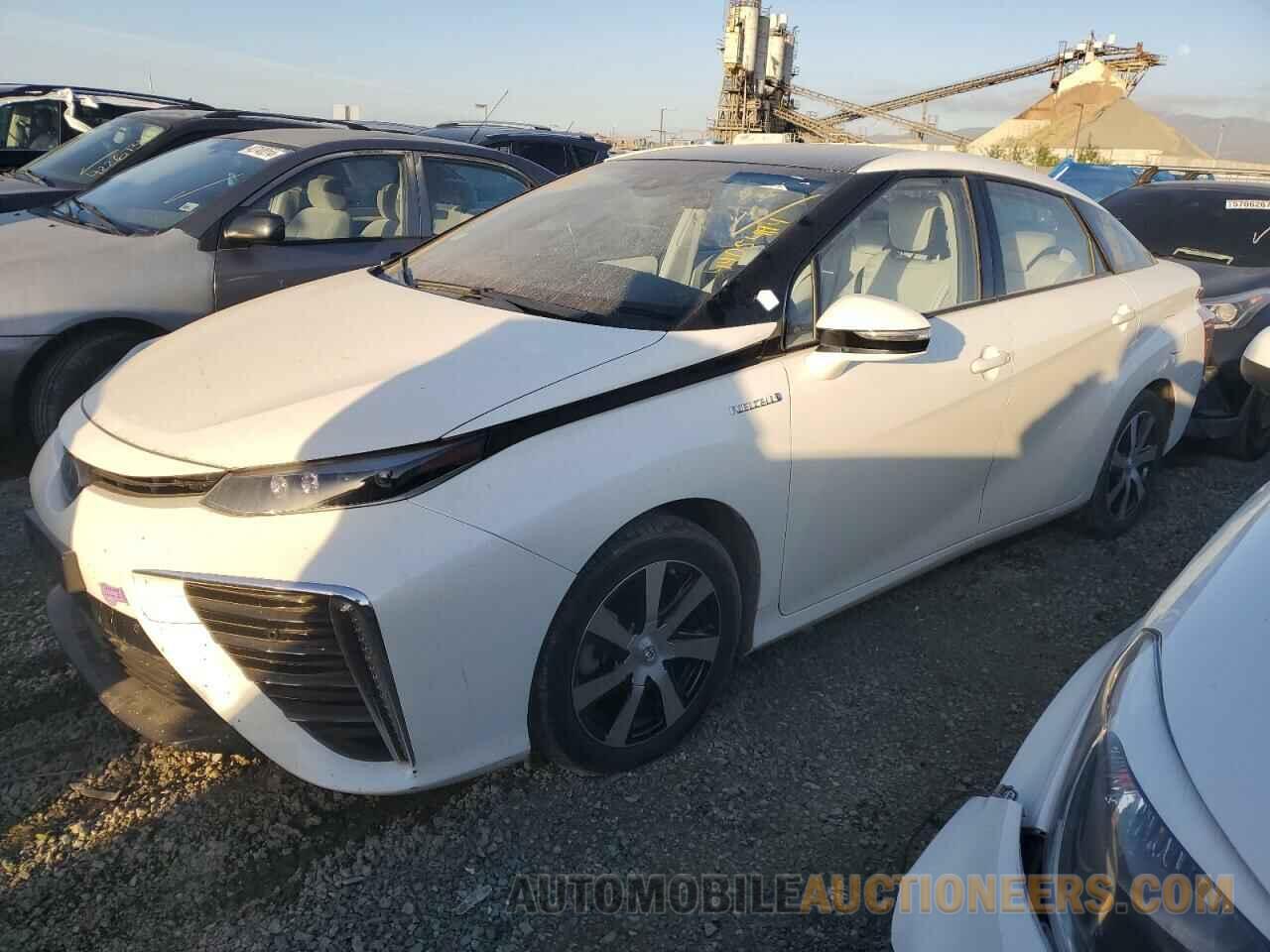 JTDBVRBD2KA005812 TOYOTA MIRAI 2019