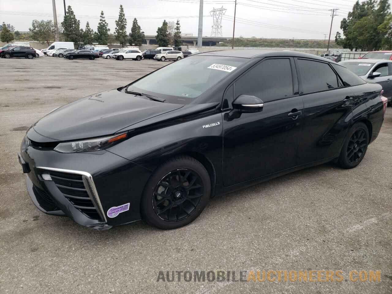 JTDBVRBD2KA005860 TOYOTA MIRAI 2019