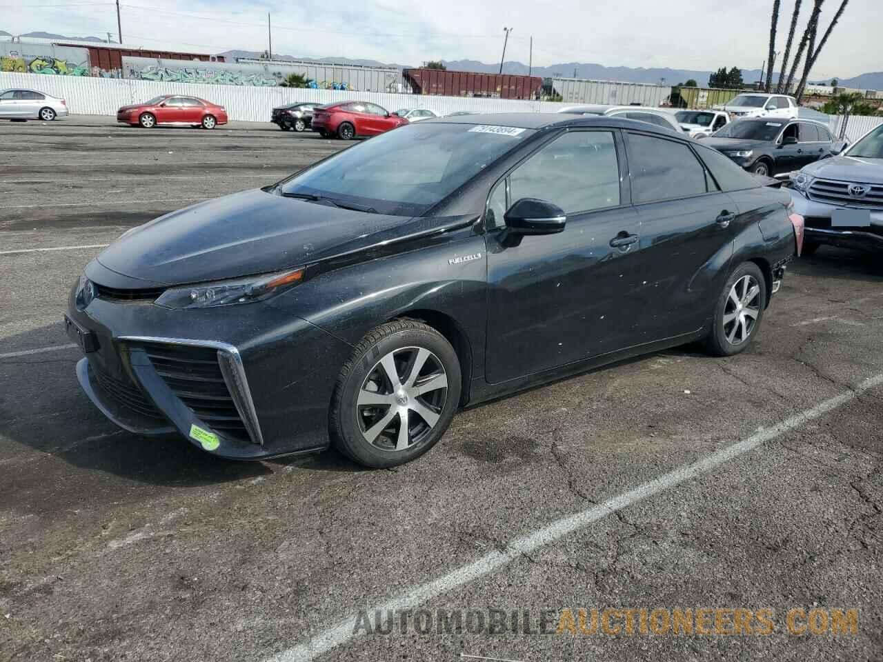 JTDBVRBD2KA007236 TOYOTA MIRAI 2019