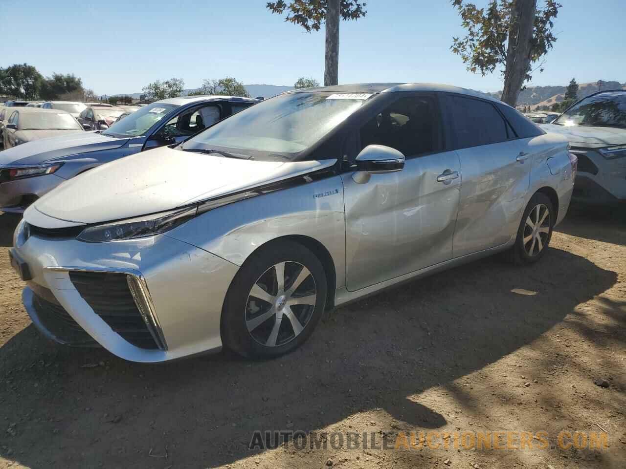 JTDBVRBD3GA000836 TOYOTA MIRAI 2016