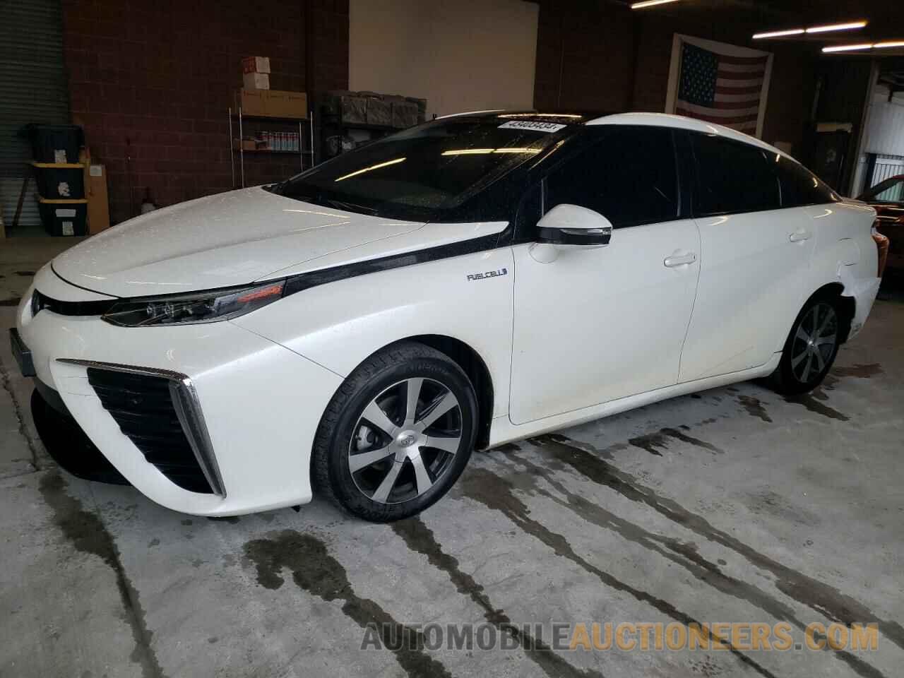 JTDBVRBD3HA001616 TOYOTA MIRAI 2017