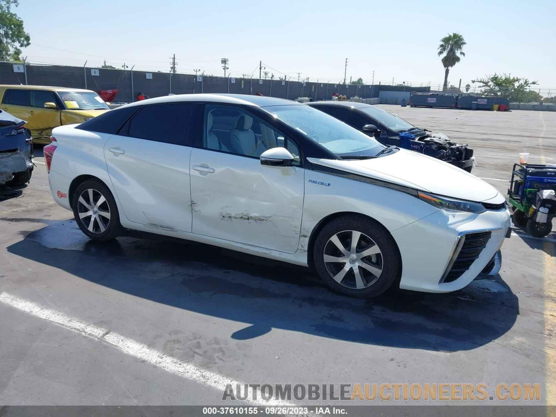 JTDBVRBD3HA001888 TOYOTA MIRAI 2017