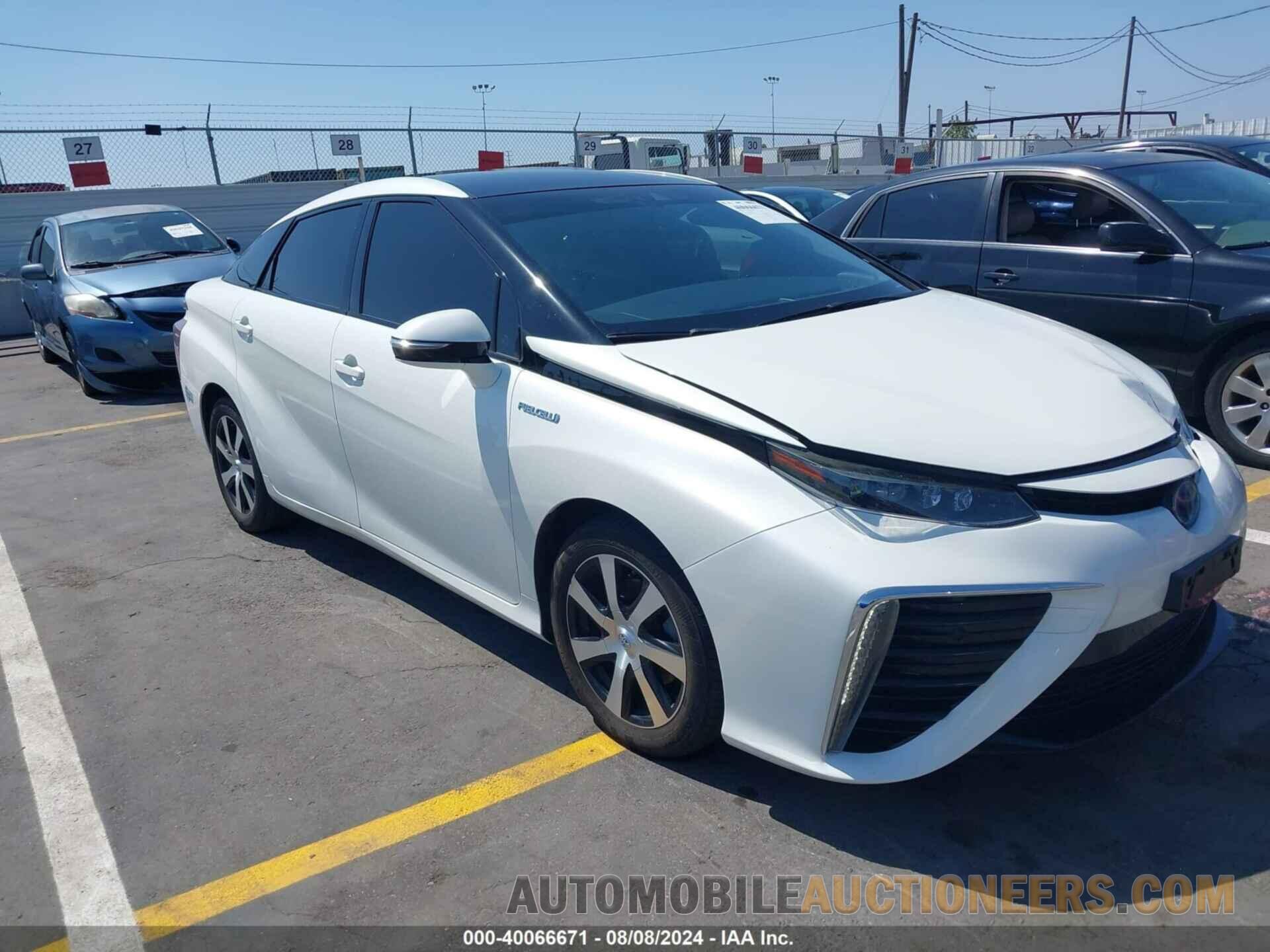 JTDBVRBD3HA002717 TOYOTA MIRAI 2017