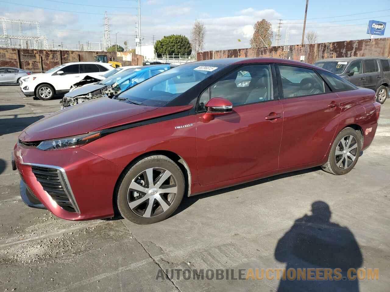 JTDBVRBD3HA002748 TOYOTA MIRAI 2017