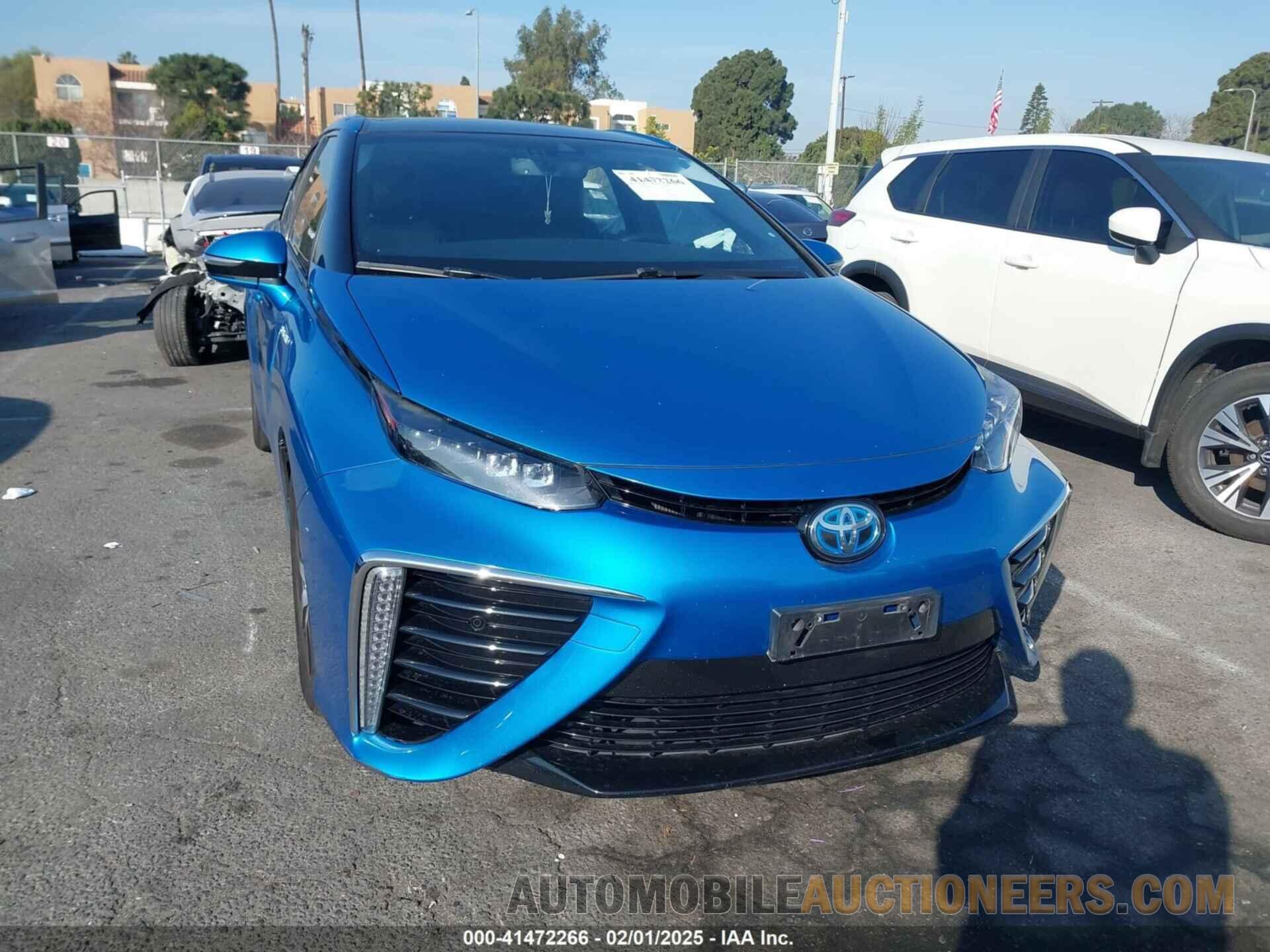 JTDBVRBD3HA003348 TOYOTA MIRAI 2017