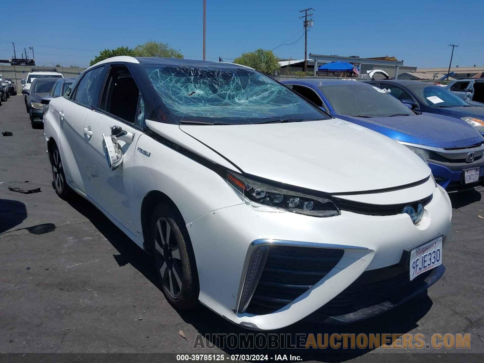 JTDBVRBD3JA004862 TOYOTA MIRAI 2018