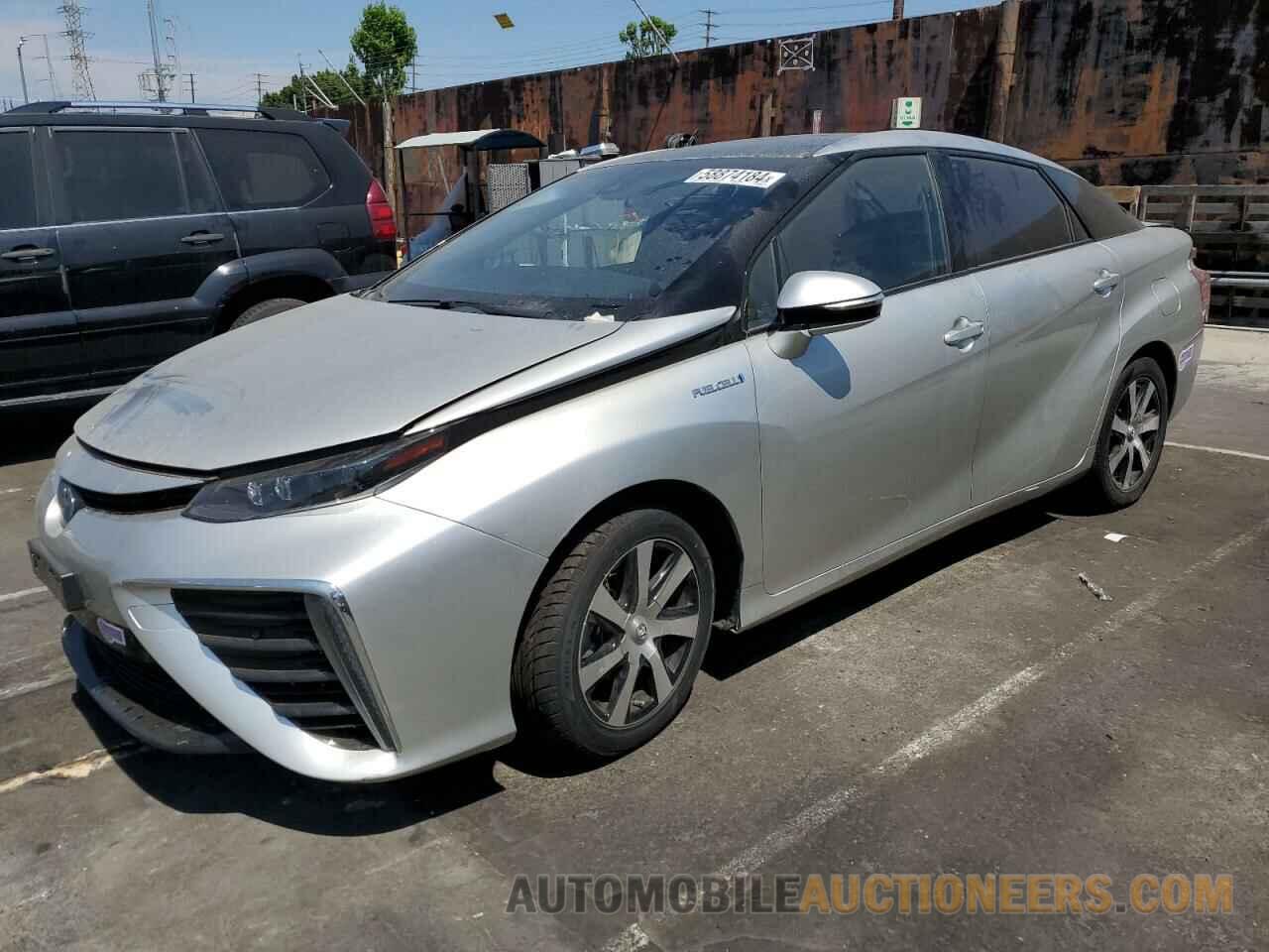 JTDBVRBD3KA005656 TOYOTA MIRAI 2019