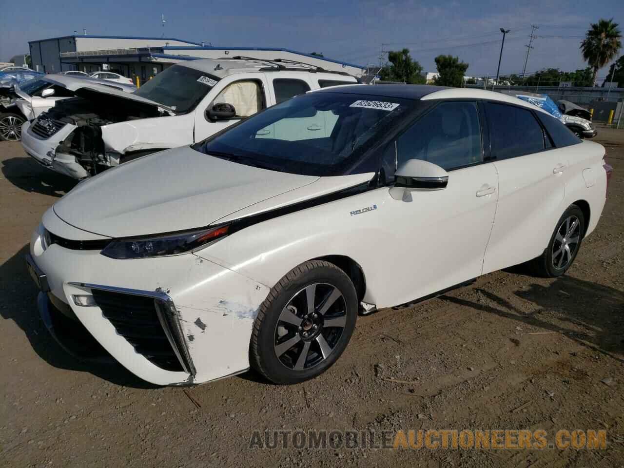 JTDBVRBD3KA006547 TOYOTA MIRAI 2019