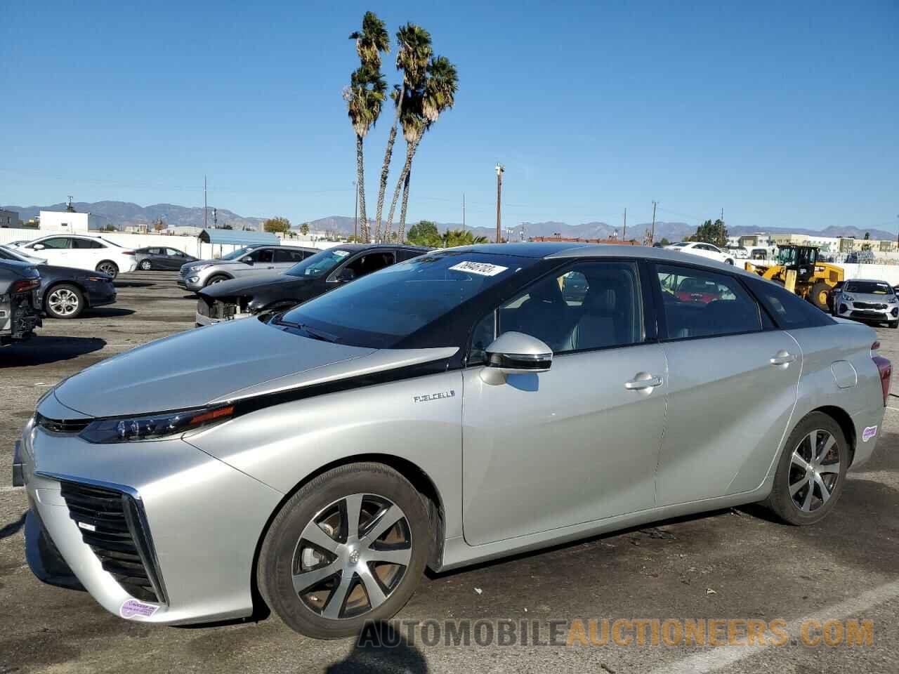 JTDBVRBD3KA006919 TOYOTA MIRAI 2019