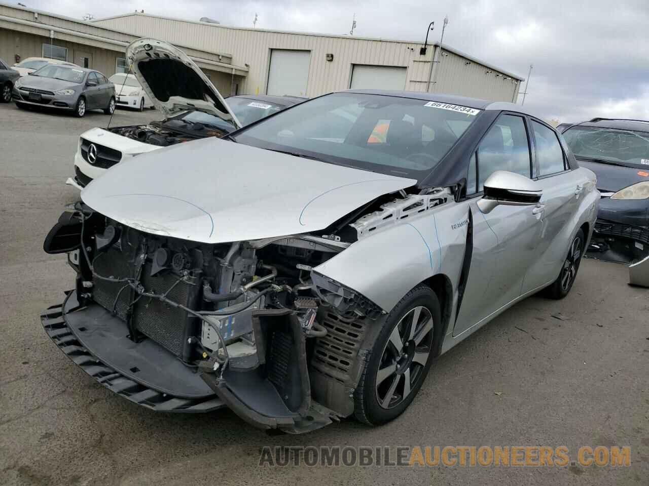 JTDBVRBD3KA007360 TOYOTA MIRAI 2019