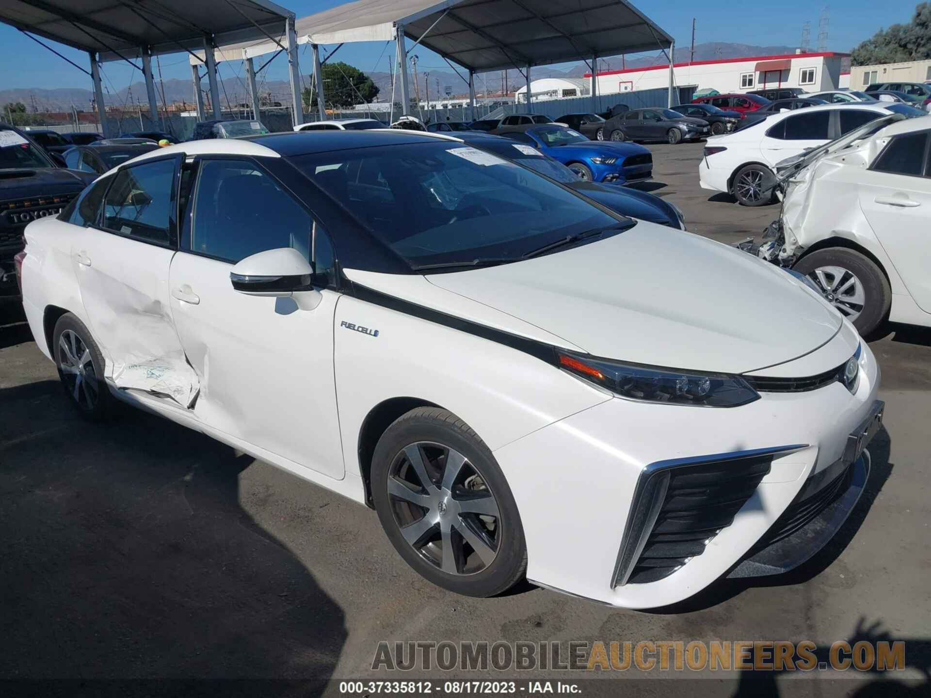 JTDBVRBD3KA007603 TOYOTA MIRAI 2019