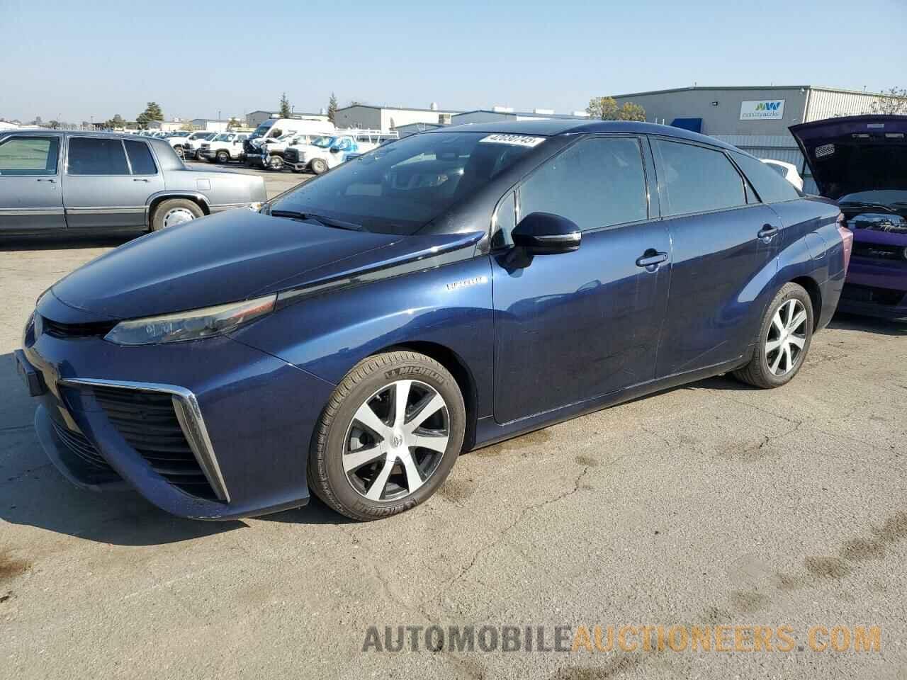 JTDBVRBD4GA000134 TOYOTA MIRAI 2016